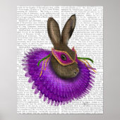 Poster Mardi Gras Hare (Devant)
