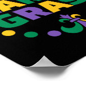 Poster Mardi Gras Joyeux Carnaval de Mardi Gras (Coin)