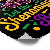 Poster Mardi Gras Laisser Les Shenanigans Commencer Les H (Coin)