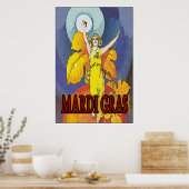 Poster Mardi Gras Maid (Cuisine)