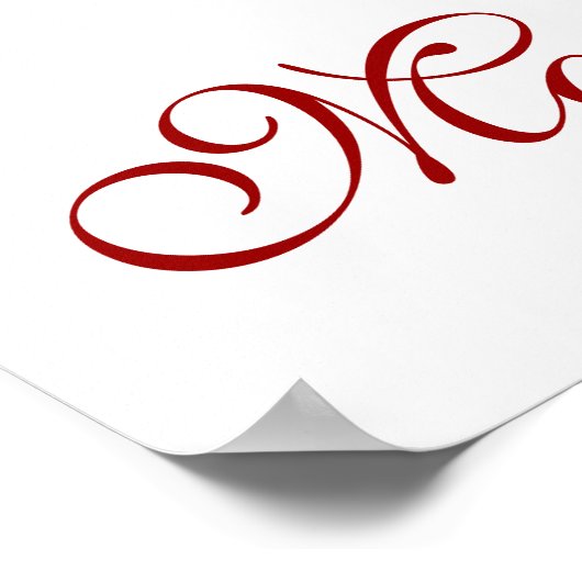 Poster MARDI GRAS MASQUERADE BALL, Blanc (Coin)