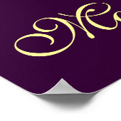 Poster MARDI GRAS MASQUERADE BALL, Violet (Coin)