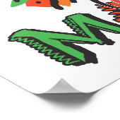 Poster Mardi Gras Nouvelle-Orléans (Coin)