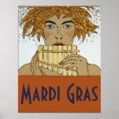 Poster Mardi Gras Pan (Devant)
