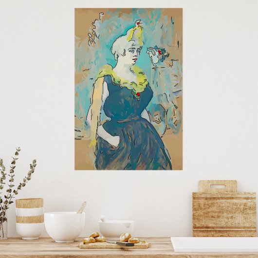 Poster Mardi Gras Parade (Cuisine)