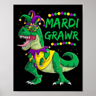 Poster Mardi Grawr Dino Jester