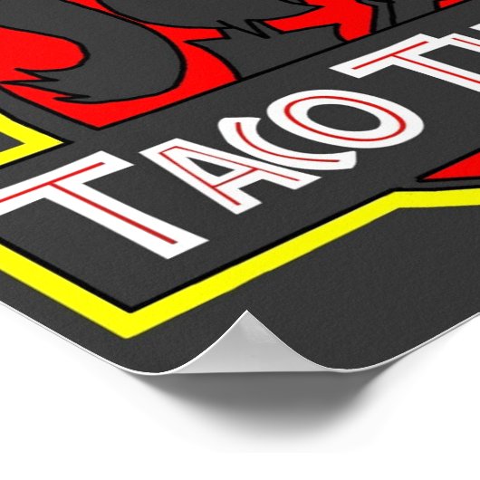 Poster Mardi Taco (Coin)