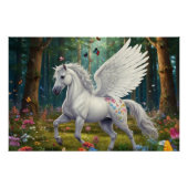 Poster Mare de Pegasus au printemps (Devant)