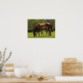 Poster Mare et Foie Thoroughbred 2 (Cuisine)