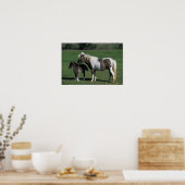 Poster Mare miniature et pied de poulain (Cuisine)