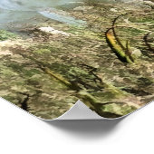 POSTER MARE MONTAGNE BIEN-ÊTRE (Coin)