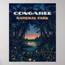 Marécage du parc national de Congaree Caroline du
