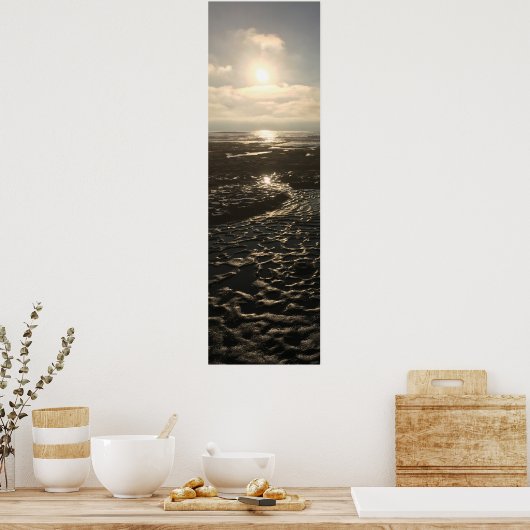 Poster Marée basse à La Jolla (Cuisine)