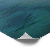 Poster Marée basse sur la plage (Coin)