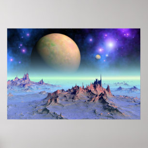 Poster Marée céleste