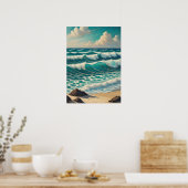 Poster Marée de la Crête d'Azur (Cuisine)