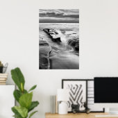 Poster Marée Montée À La Plage (Bureau à domicile)