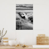 Poster Marée Montée À La Plage (Cuisine)
