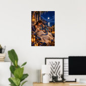 Poster Marées de Confiance (Bureau à domicile)