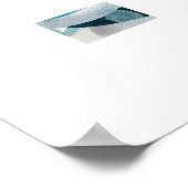 Poster Marées entrelacées (Coin)
