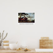 Poster Mares Et Folies Dans Un Paysage De George Stubbs (Cuisine)