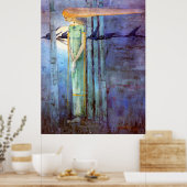 Poster Margaret Macdonald Celtic Inspiré Art Nouveau (Cuisine)