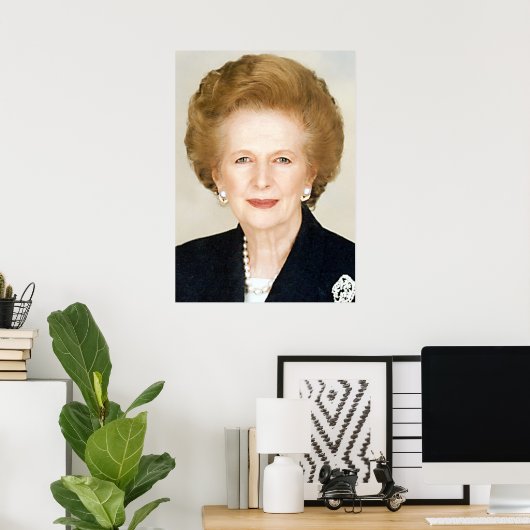 Poster Margaret Thatcher (Bureau à domicile)
