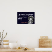 Poster Margaret Thatcher Citation sur le socialisme (Cuisine)