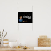Poster Margaret Thatcher Cite Sur Les Pensées Et Les Idée (Cuisine)