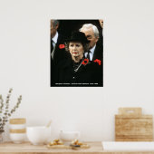 Poster Margaret Thatcher Premier ministre (Cuisine)