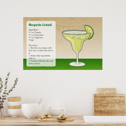 Poster Margarita (Cuisine)