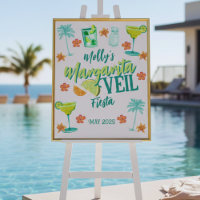 Margarita Veil Bachelorette Party Illustré