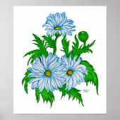 Poster Margeriten Blume (Devant)