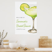 Poster Marges et mariage Fête des mariées de chaux Affich (Cuisine)