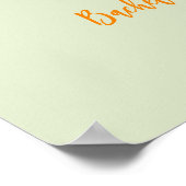 Poster Marges et Mariage Tequila & Fiesta Bachelorette (Coin)