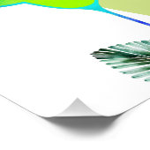 Poster Marges Mariage Tequila Fête des mariées Bach Bienv (Coin)