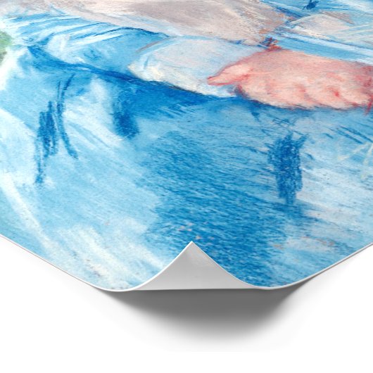 Poster Margot en bleu, Mary Cassatt (Coin)