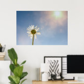 Poster Marguerite - (Bureau à domicile)