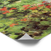 Poster Marguerite dans le jardin de Bellevue (Coin)