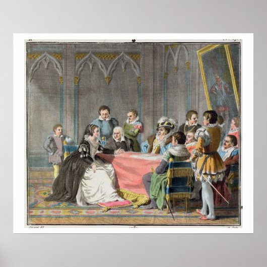Poster Marguerite de Valois (1553-1615) devant la S (Devant)
