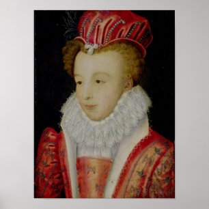 Poster Marguerite de Valois c.1572