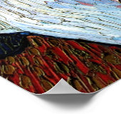 Poster Marguerite Gachet au piano par Vincent van Gogh (Coin)