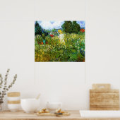Poster Marguerite Gachet dans le jardin par Vincent van G (Cuisine)