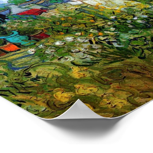 Poster Marguerite Gachet in Garden Van Gogh Art (Coin)