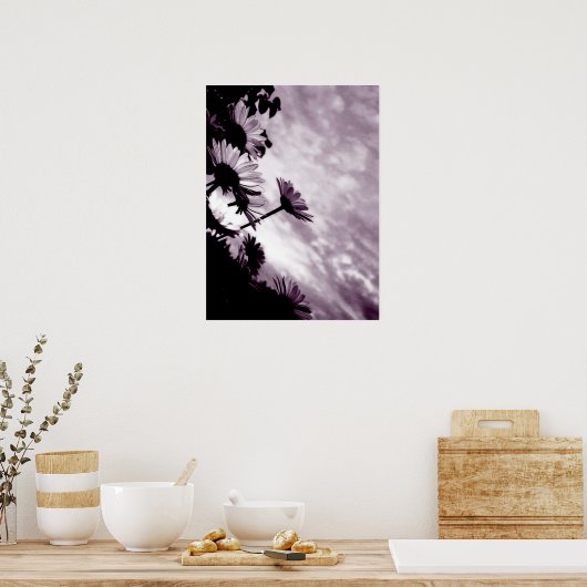 Poster Marguerites (Cuisine)