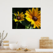 Poster Marguerites à oeil noir (Cuisine)