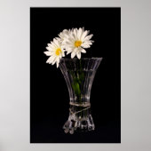 Poster Marguerites Blanches Dans Le Vase (Devant)