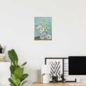 Poster Marguerites dans un vieux pichet (Bureau à domicile)
