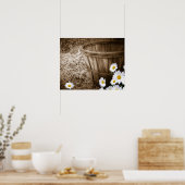 Poster Marguerites de campagne (Cuisine)