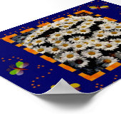 Poster Marguerites et bogues (Coin)